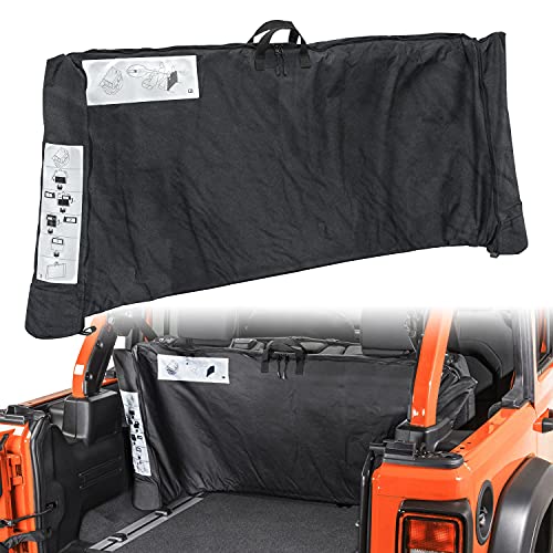 【中古】【未使用・未開封品】omotor ソフトトップウィンドウストレージバッグ 2018 2019 2020 2021 Jeep Wrangler JL JLU スポーツ サハラ フリーダム ルビコン アンリミテッ