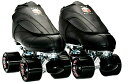 【中古】【未使用・未開封品】Epic Skates エボリューション ブラックスピードスケート
