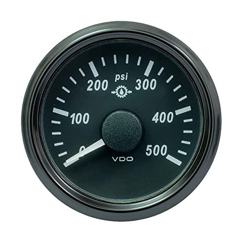 【中古】【未使用・未開封品】VDO Computers Singleviu 52mm (2-1/16インチ) ギア圧力計 500 PSI - A2C3832740030 【中古】【未使用・未開封品】VDO Computers Singleviu 52mm (2-1/16インチ) ギア圧力計 500 PSI - A2C3832740030