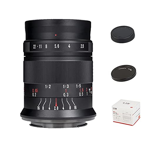 【中古】【未使用・未開封品】7artisans 60mm F2.8 II マクロレンズ マニュアル固定カメラレンズ MFT M4/3マウントミラーレスカメラ E-PL1 E-PL2 E-PL3 E-PL5 E-PL6 E-PL7 GH2