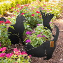 RealSteel 本物のブランド I Cat Garden D?cor I Outdoor Garden Decor I Landscaping D?cor I 芝生のオーナメントと像 I ガーデンサイン 装飾