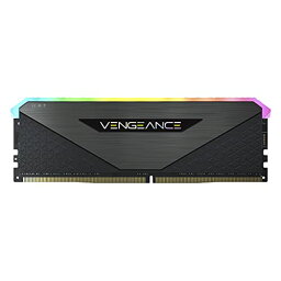 【中古】【未使用・未開封品】CORSAIR DDR4-16GB 3200MHz CL16 デスクトップPC用メモリ VENGEANCE RGB RT 16GB [8GB×2枚] CMN16GX4M2Z3200C16(2021新モデル optimized for AM