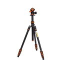 【中古】【未使用・未開封品】【国内正規品】3 Legged Thing スリーレッグドシング パンクス トラビス 2.0 & エアヘッド ネオ 2.0 キット 三脚+ボールヘッド ブラック TRAVISB