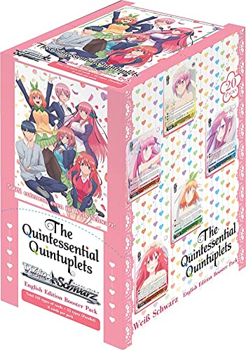 【中古】【未使用 未開封品】Weiss Schwarz 闍ア隱樒沿 The Quintessential Quintuplets 繝悶 繧ケ繧ソ繝シ繝懊ャ繧ッ繧ケ