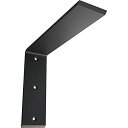【中古】【未使用・未開封品】Ekena Millwork BKTMCS カウンタートップサポートスチール高耐久ブラケット 幅2 1/2インチ x 奥行き10インチ x 高さ8インチ パウダーコーティン(4)