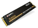 【中古】【未使用・未開封品】Emtec 500GB X400 Power Pro M.2 2280 PCIe Gen 4.0 x4 内蔵ソリッドステートドライブ...