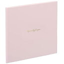 【中古】ナカバヤシ ファイル Vカットマット写真台紙 2L判2面 スクエアタイプ ピンク VM2L-301-P