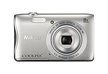 【中古】【未使用未開封】Nikon デジタルカメラ COOLPIX S3700 シルバー 光学8倍ズーム 2005万画素 S3700SL