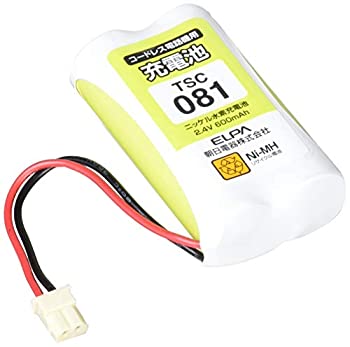 【中古】【未使用未開封】ELPA エルパ 朝日電器 電話機用充電池 TSC-081 【中古】【未使用未開封】ELPA エルパ 朝日電器 電話機用充電池 TSC-081