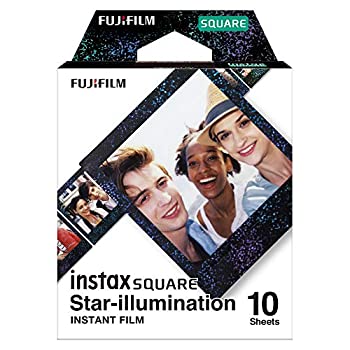 【中古】FUJIFILM スクエアフォーマットフィルム instax SQUARE スターイルミネーション INSTAX SQUARE STAR ILLUMI WW 1