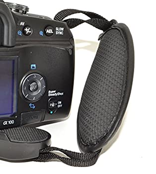 ハンドストラップグリップストラップカメラグリップベルト手首を完全固定!Canon/Nikon/Pentax/Sony/Panasonic一眼レフカメラ用