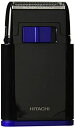 【中古】日立 メンズシェーバー 乾電池式シェーバー 1枚刃 携帯用 ブラック BM-S10-B