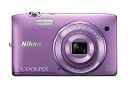 【中古】【未使用未開封】Nikon デジタルカメラ COOLPIX S3500 光学7倍ズーム 有効画素数 2005万画素 オーキッドパープル S3500PP