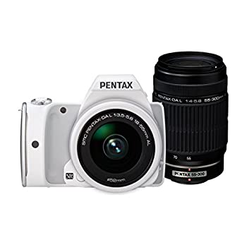 【中古】【未使用未開封】RICOH デジタル一眼レフ PENTAX K-S1 300ダブルズームキット [DAL18-55mm・DAL55-300mm] ホワイト PENTAX K-S1 300WZOOM KIT WHITE 06469