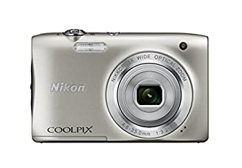 【中古】【未使用未開封】Nikon デジタルカメラ COOLPIX S2900 5倍ズーム 2005万画素 シルバー S2900SL