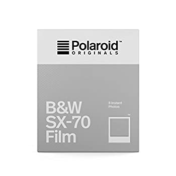 【中古】【国内正規品】 Polaroid Originals インスタントフィルム B&W Film for SX-70 モノクロフィルム 8枚入り4677
