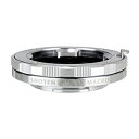 【中古】SHOTEN マウントアダプター LM-FX M (S) (ライカMマウントレンズ → 富士フィルムXマウント変換)ヘリコイド付き (シルバー)