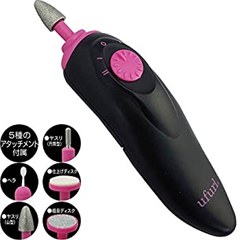 【中古】【未使用未開封】マクロス ufurl 電動 キューティ ネイルケアセット ピンク レディース MEBL-61