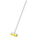 【中古】【未使用未開封】トゥーセル カラーデッキブルーム 1385イエロー(ハンドル付)/62-6612-68
