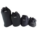 【中古】4サイズ セット 一眼レフ カメラ レンズ ケース ポーチ フック付
