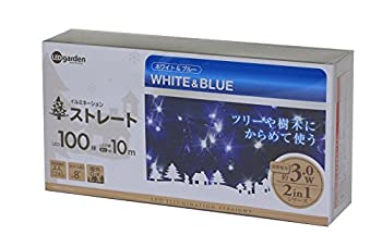 【中古】【未使用未開封】タカショー(Takasho) イルミネーション ストレート 100球 ホワイト/ブルー【メーカー名】タカショー(Takasho)【メーカー型番】【ブランド名】タカショー(Takasho)【商品説明】タカショー(Tak...