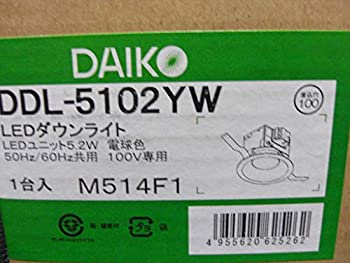 š̤̤ۡŵ(DAIKO) LED饤() (LED¢) LED 5.2W ŵ忧 2700K DDL...