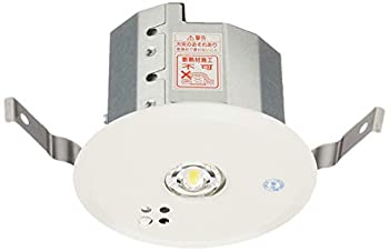 【中古】【輸入品日本向け】パナソニック 天井埋込型LED非常用照明器具 低天井用(~3m) 埋込穴φ100 NNFB91605J