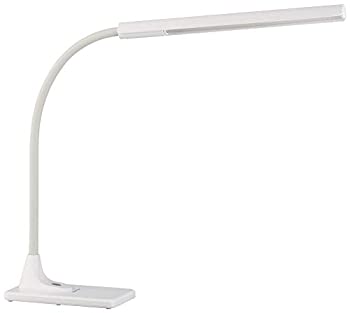 【中古】ジェントス LEDデスクライト 【明るさ 650ルーメン】 ホワイト DK-R170WH