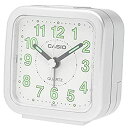 【中古】CASIO(カシオ) 目覚まし時計 シルバー 6.7×6.4cm アナログ ミニサイズ TQ-141-8JF