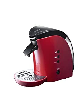 【中古】【輸入品日本向け】deviceSTYLE60mmカフェポッド・コーヒーパウダー対応コーヒーメーカーレッドP-60-RP-60-R