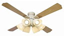 【中古】【未使用未開封】東京メタル工業 シーリングファン6灯 リモコン式 QJ-46WW6RCND