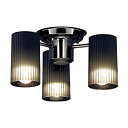 【中古】【未使用未開封】Panasonic LED シャンデリア 天井直付型 40形 ×3 電球色 LGB57351K(2)