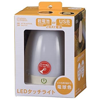 【中古】【未使用未開封】オーム電機 LED調光式タッチライト(電球色) NIT-BLA6PS-WL【メーカー名】オーム電機【メーカー型番】NIT-BLA6PS-WL【ブランド名】オーム電機【商品説明】オーム電機 LED調光式タッチライト(電...