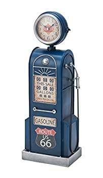 【中古】イシグロ 置き時計・掛け時計 ブルー 19.5×56×13.5 ウォールクロック レトロ ガスポンプクロック 31258 【中古】イシグロ 置き時計・掛け時計 ブルー 19.5×56×13.5 ウォールクロック レトロ ガスポンプクロック 31258