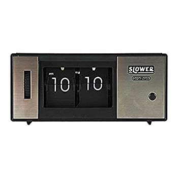 【中古】【未使用未開封】SLOWER DESK CLOCK LED 置き時計 回転式 bradham(ブラハム) ウッド