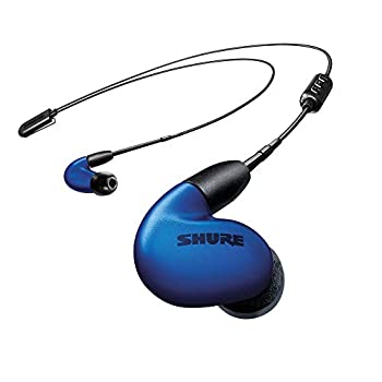 【中古】【輸入品日本向け】SHURE ワイヤレスイヤホン BT2シリーズ SE846-BLU+BT2-A ブルー : マイク・リモコン付 【国内正規品/メーカー保証2年】