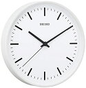 【中古】【未使用未開封】セイコークロック 掛時計 白 直径265×44mm 電波 アナログ KX309W(2)
