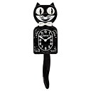 【中古】【未使用未開封】Kit Cat Clock キットキャットクロック (ブラック) BC1