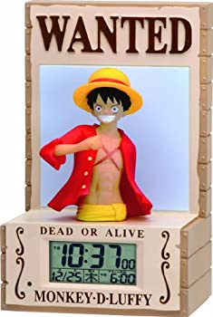 【中古】【未使用未開封】ONE PIECE モンキー・D・ルフィ 新世界バージョン 3D音声目覚し時計 8RDA56RH01 8RDA56RH01