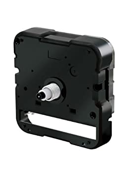 【中古】誠時(セイジ) 掛け時計用 スタンダードタイプ クォーツ ムーブメント(文字盤の厚さ六角ナット2..