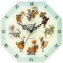 【中古】ユーパワー 置き時計 マルチカラー サイズ:W30xH30xD3.5cm