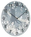 【中古】Moomin timepieces (ムーミンタイムピーシーズ) ムーミン Wall Clock Moomin in the Forest MTP030...