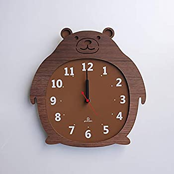 【中古】ヤマト工芸 Clock Zoo 掛け時計 クマ YK14-003-クマ ブラウン サイズ:約W28.5 D2.5 H29.5cm 【中古】ヤマト工芸 Clock Zoo 掛け時計 クマ YK14-003-クマ ブラウン サイズ:約W28.5 D2.5 H29.5cm