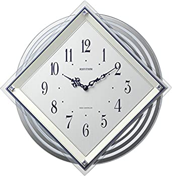 【中古】リズム(RHYTHM) 掛け時計 電波 アナログ ビュレッタ 背面丸型 振り子 クリスタル 飾り付き 白 RHYTHM 4MX405SR03 40x40x6.2cm 【中古】リズム(RHYTHM) 掛け時計 電波 アナログ ビュレッタ 背面丸型 振り子 クリスタル 飾り付き 白 RHYTHM 4MX405SR03 40x40x6.2cm
