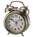 【中古】【未使用未開封】MAG(マグ) 目覚まし時計 非電波 アナログ アンティーク ツインベル ゴールド T-755AG-Z|詳細画像