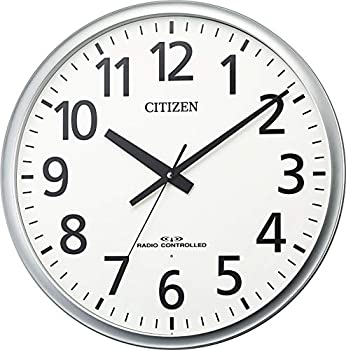 【中古】リズム(RHYTHM) 掛け時計 シルバー Φ50x5.3cm Citizen (シチズン) 電波時計 大型 屋内用 8MY547-019 【中古】リズム(RHYTHM) 掛け時計 シルバー Φ50x5.3cm Citizen (シチズン) 電波時計 大型 屋内用 8MY547-019