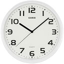 【中古】【未使用未開封】CASIO(カシオ) 掛け時計 ホワイト 直径25cm アナログ MQ-24 デザイン IQ-24-7JF