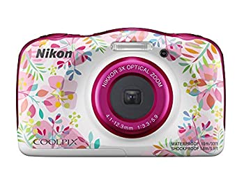 【中古】【未使用未開封】Nikon デジタルカメラ COOLPIX W150 防水 W150FL クールピクス フラワー