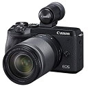 【中古】Canon ミラーレス一眼カメラ EOS M6 Mark II EF-M18-150 IS STM レンズ EVFキット ブラック EOSM6MK2BK...