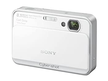 【中古】【未使用未開封】ソニー SONY デジタルカメラ サイバーショットT2 ホワイト DSC-T2-W